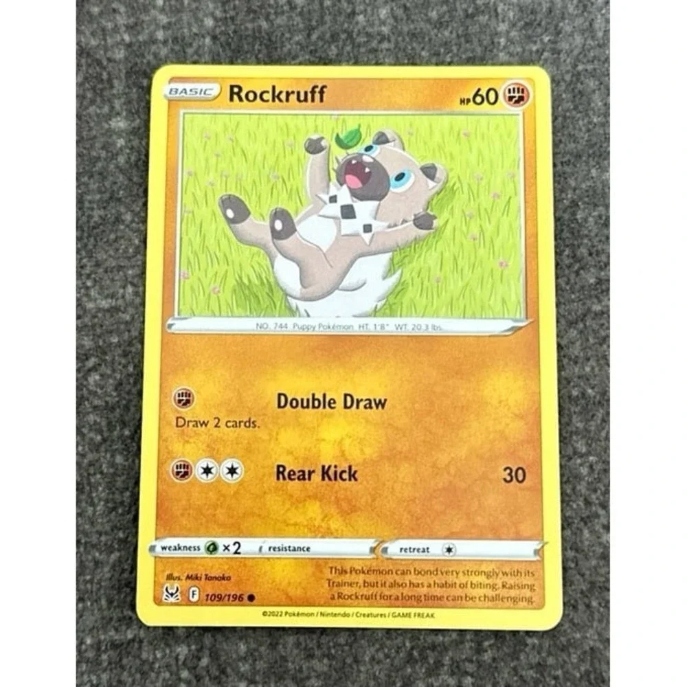 rockruff pokemon card – TG07/TG30 – Silver Tempest – Trainer Gallery Full Art – Foil : Toys & Games If tails Pokemon: PSA 10 Rockruff Shiny